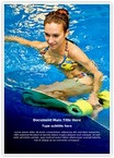 Aqua Aerobics Editable Template