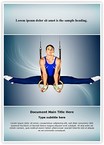 Gymnastics Editable Template