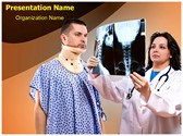 Neck X-ray Editable PowerPoint Template