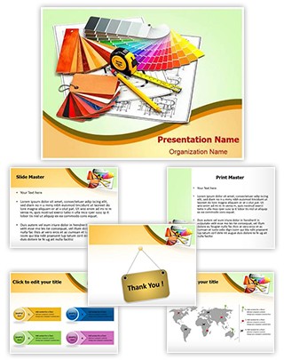 Architectural Materials Editable PowerPoint Template