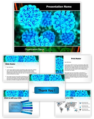 Hepatitis Virus Editable PowerPoint Template