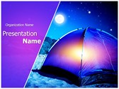 Night Camp Editable Template