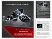 Shiny Diamonds Editable PowerPoint Template
