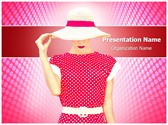 Fashion Polka Dots Editable PowerPoint Template