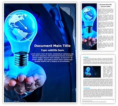 Sustaining Innovation Editable Word Template