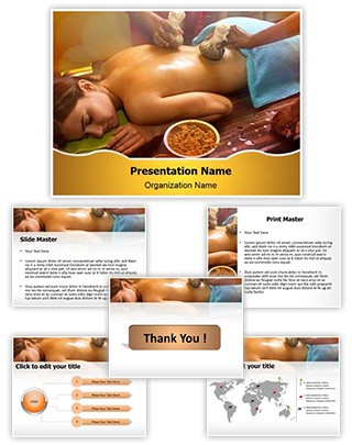 Indian Ayurvedic Oil Therapy Editable PowerPoint Template