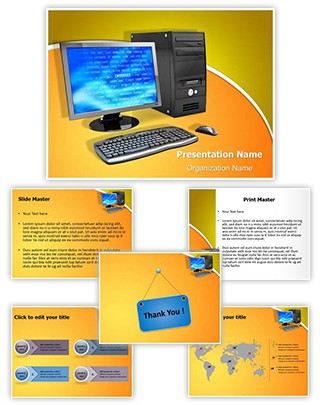 Personal Computer Editable PowerPoint Template