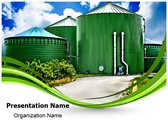 Biogas Industrial Plant Editable Template