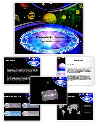 Astrologer Editable PowerPoint Template