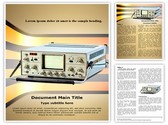 Cathode Ray Oscilloscope Template