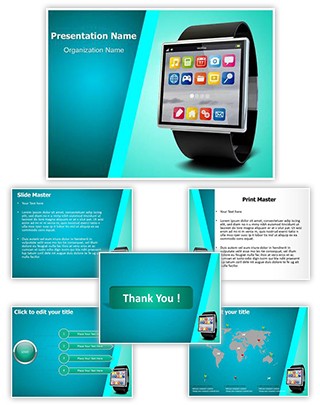 Smart Watch Editable PowerPoint Template