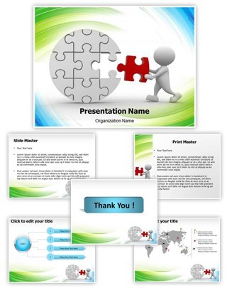 Last Puzzle Piece Editable PowerPoint Template