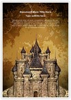 Disney Old Castle Editable Template