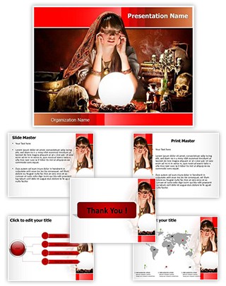 Diviner Predicting Future Editable PowerPoint Template