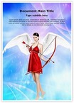 Cupid angel Editable Template