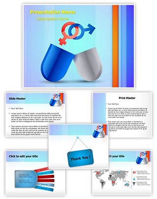 Medical Sexual Pills Editable PowerPoint Template