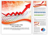 Rising Finance Graph Editable PowerPoint Template