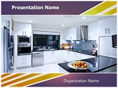 Modern Kitchen Editable PowerPoint Template