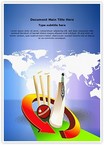 World Cricket Editable Template