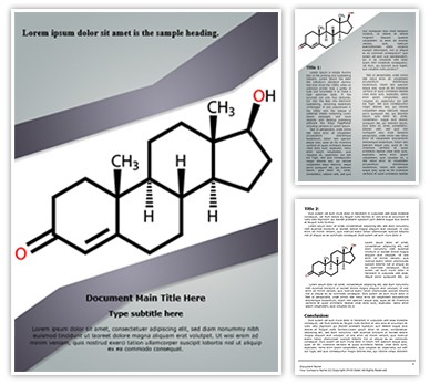 Testosterone Deficiency Editable Word Template