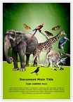 Zoology Editable Template