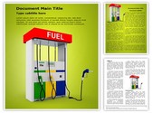 Filling Station Editable PowerPoint Template