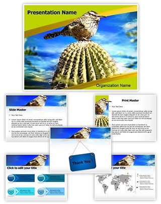 Cactus Editable PowerPoint Template