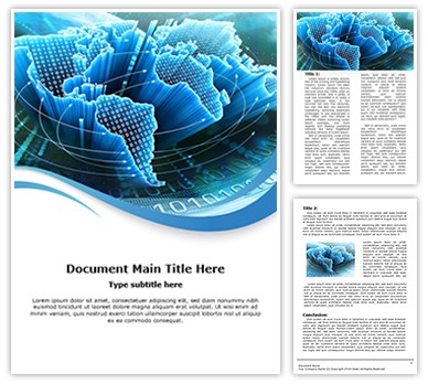 Information Technology Editable Word Template