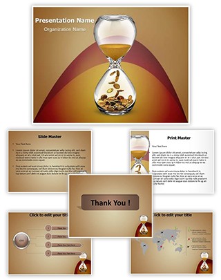 Time and Money Editable PowerPoint Template