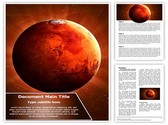 Planet Mars Editable PowerPoint Template