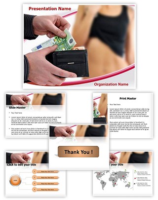 Paying Prostitute Editable PowerPoint Template