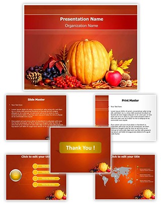 Thanksgiving Editable PowerPoint Template