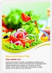 Healthy fruit salad Diet Editable Template