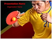 Ping Pong Ball Editable PowerPoint Template