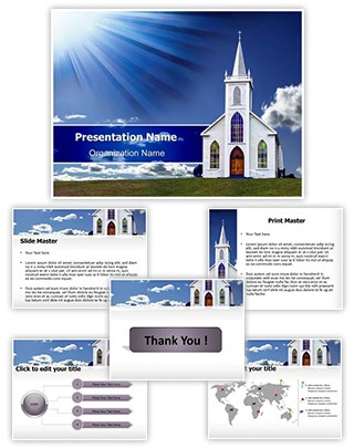 Christian Church Editable PowerPoint Template