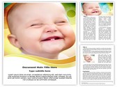 Cute Smile Editable PowerPoint Template