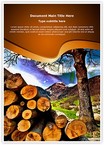 Deforestation Editable Template