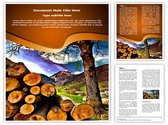 Deforestation Editable PowerPoint Template