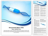 DNA Capsul Editable PowerPoint Template