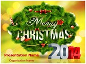 Merry Christmas New Year Editable PowerPoint Template