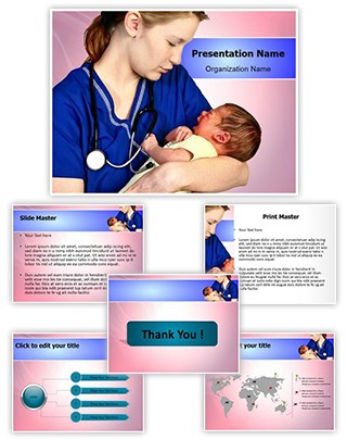 Midwifery Editable PowerPoint Template