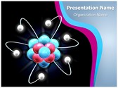 Atom Particles Editable PowerPoint Template