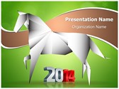 Horse Year Editable PowerPoint Template