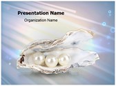 White Pearls Editable PowerPoint Template