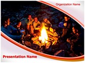 Bourne Fire Editable PowerPoint Template