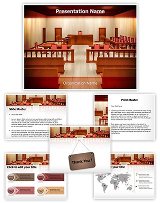 Courtroom Editable PowerPoint Template