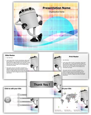 Android Technology Editable PowerPoint Template