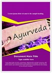 Ayurveda Editable Template