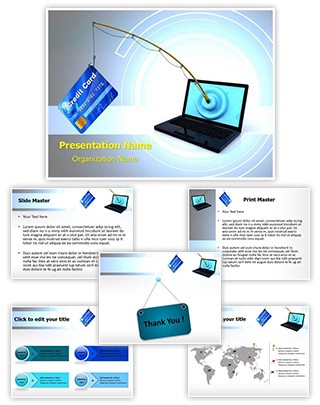 Online Phishing Editable PowerPoint Template