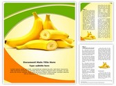 Bananas Editable PowerPoint Template